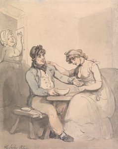Sømændene vender tilbage af Thomas Rowlandson